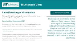 Reminder from SCOPS about bluetongue and insecticides